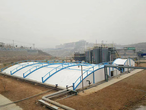 塔城污水池处理池膜结构封闭生产厂家反吊膜加盖设计公司